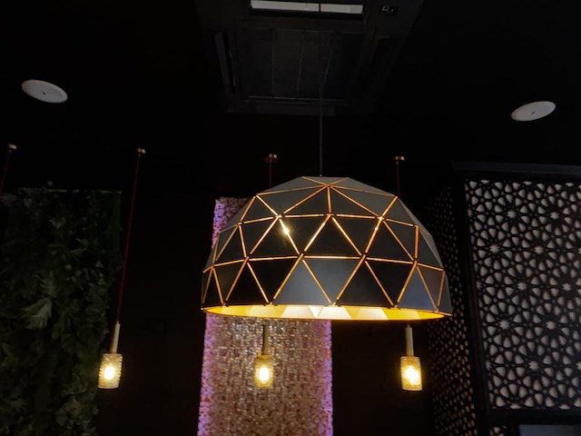 3 metalen hangverlichting - afbeelding 3 van  3