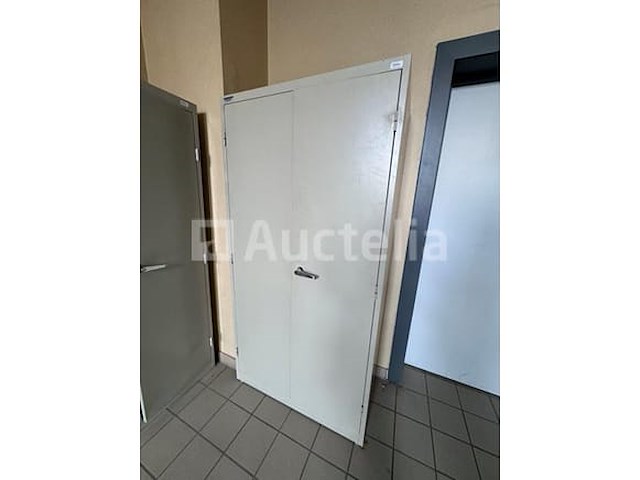 3 metalen kasten 2 deuren - afbeelding 4 van  5