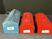 3 metalen opbergkistjes - afbeelding 1 van  4