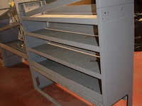 3 metalen rekken voor lichte vrachtwagen afm. 127x36x116 , 127x36x135, 127x36x135 - afbeelding 3 van  11