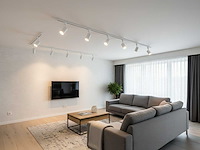 3 meter railsysteem met 9 st railspot gu10 fitting wit (2x) - afbeelding 1 van  1