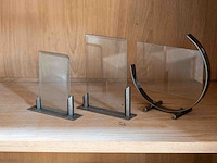 3 modernistische metalen fotolijstjes - afbeelding 1 van  1