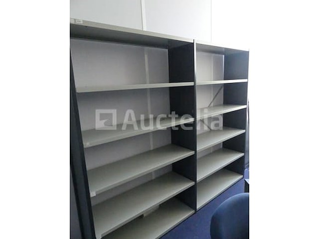3 modulaire metalen planken - afbeelding 2 van  4