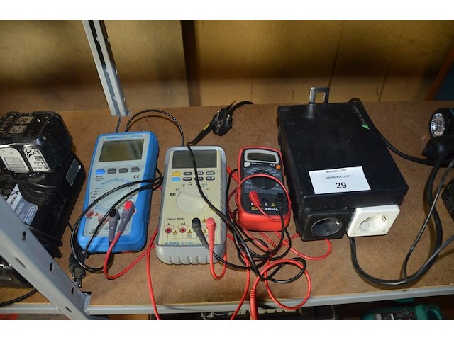 3 multimeters, metratester gossen metrawatt - afbeelding 1 van  9