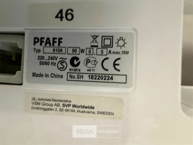 3 naaimachines pfaff - afbeelding 3 van  7