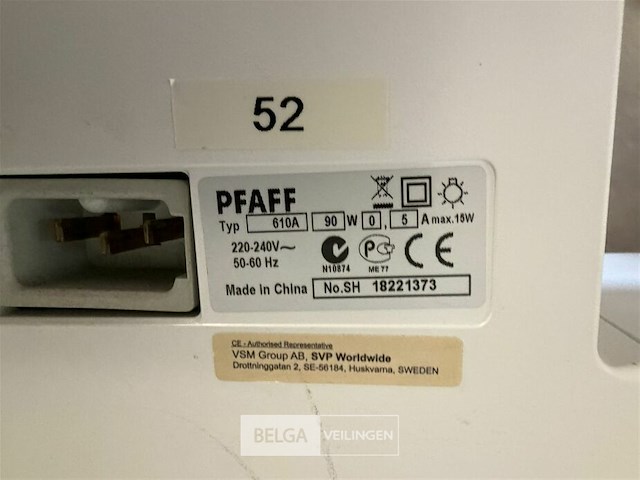 3 naaimachines pfaff - afbeelding 7 van  7