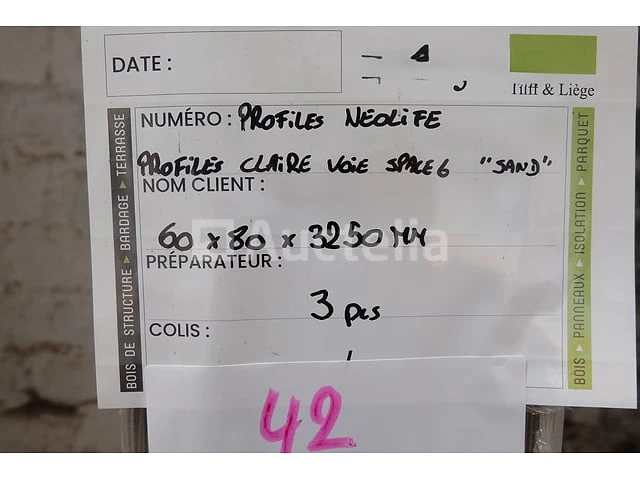 3 neolife samengestelde hoekprofielen - afbeelding 1 van  2
