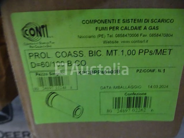 3 nieuwe 60/100 1000mm condenserende verlengkabels - afbeelding 5 van  7