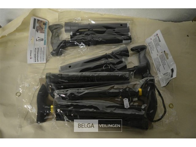 3 opplooibare wandelstokken - afbeelding 1 van  3