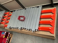 3 opslag rekken inclusief houten legplanken - afbeelding 4 van  6