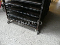 3 ovenwagens met plaat 60x40 cm - afbeelding 1 van  6