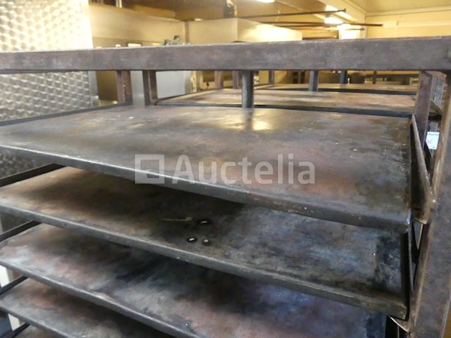 3 ovenwagens met plaat 60x40 cm - afbeelding 4 van  6