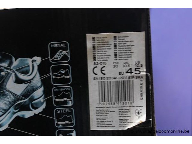 3 paar werkschoenen m45 - afbeelding 3 van  4
