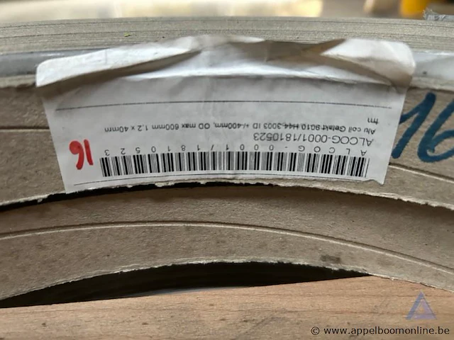 3 paletten aluminium coils, diverse types en afmetingen - afbeelding 2 van  4