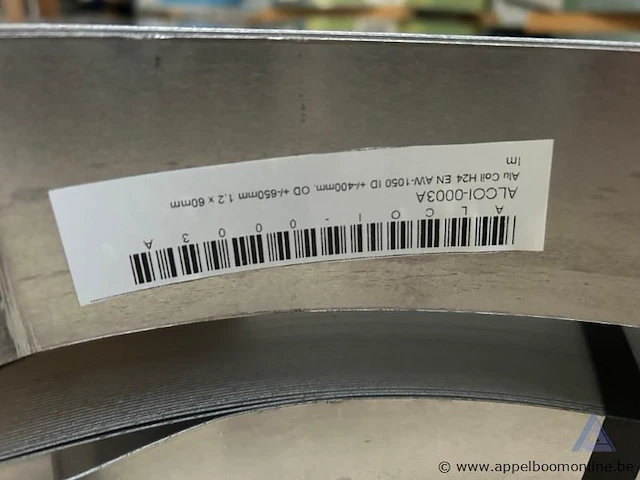 3 paletten aluminium coils, diverse types en afmetingen - afbeelding 4 van  4