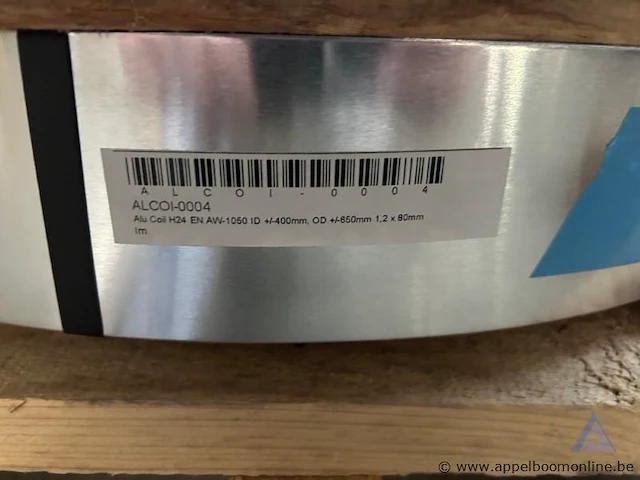 3 paletten aluminium coils, diverse types en afmetingen - afbeelding 3 van  4