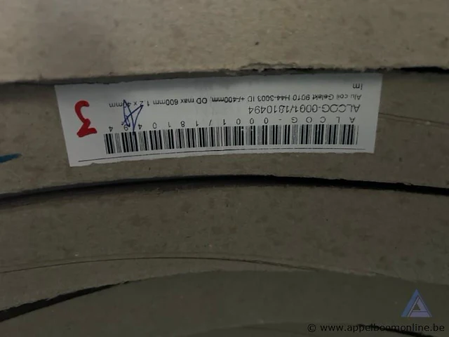3 paletten aluminium coils, diverse types en afmetingen - afbeelding 4 van  4
