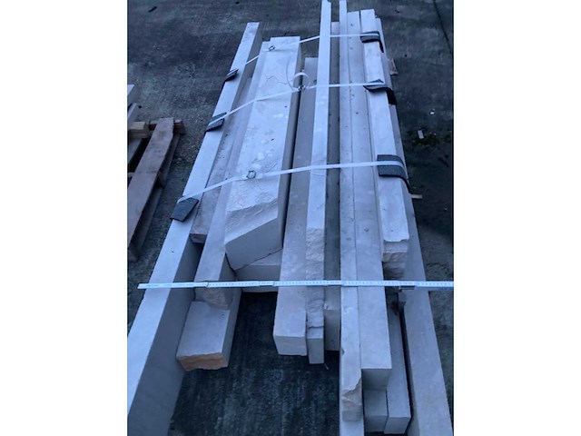 3 paletten platen/blokken witsteen - afbeelding 7 van  10