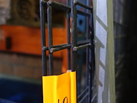 3 panelen vaste draad 1x 2,00m x0,95m + 2x1,55mx0,95m - afbeelding 2 van  6