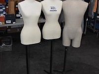 3 paspoppen - afbeelding 1 van  1