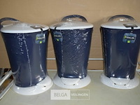 3 pedaal vuilnisbakken 6l - afbeelding 1 van  2