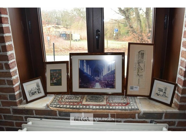 3 pentekeningen en 2 foto`s - afbeelding 1 van  4