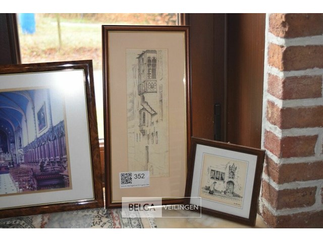 3 pentekeningen en 2 foto`s - afbeelding 4 van  4