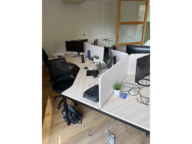 3-persoons bureau-eiland - afbeelding 3 van  4