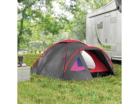 3-persoons kampeertent, lichtgewicht, stabiel, uv-waterdicht 50+ - afbeelding 1 van  5
