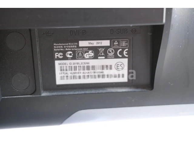 3 philips brilliance 201bl computermonitoren - afbeelding 4 van  7