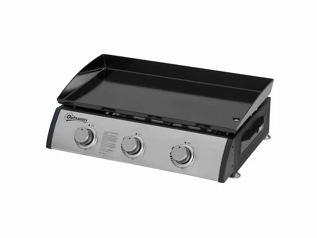 3-pitter gasbarbecue - kookplaat - afbeelding 2 van  4