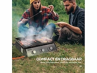 3-pitter gasbarbecue - kookplaat - afbeelding 4 van  4