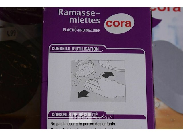 3 plastieken handmatige kruimeldief - afbeelding 2 van  2