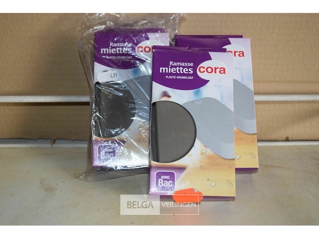 3 plastieken handmatige kruimeldief - afbeelding 1 van  2