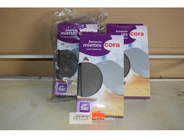 3 plastieken handmatige kruimeldief - afbeelding 1 van  2