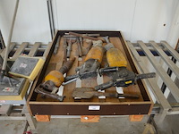 3 pneumatische breekhamers atlas copco met beitels (niet getest)