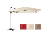 3-positie kantelparasol voor tuinen, terrassen, cafés - afbeelding 2 van  9