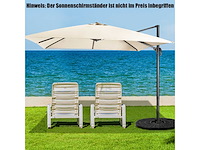 3-positie kantelparasol voor tuinen, terrassen, cafés - afbeelding 8 van  9