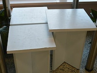 3 presenteertafeltjes h= 35 en41 cm - afbeelding 2 van  3