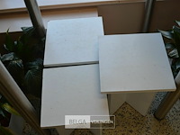 3 presenteertafeltjes h= 35 en41 cm - afbeelding 3 van  3