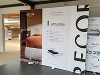 3 promowanden met verlichting recor/revor - afbeelding 2 van  7