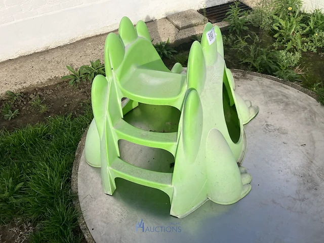 3 pvc kinderspeeltuigen - afbeelding 2 van  4