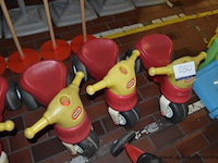 3 pvc loopfietsjes - afbeelding 1 van  1