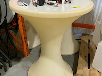 3 pvc receptietafels met led verlichting