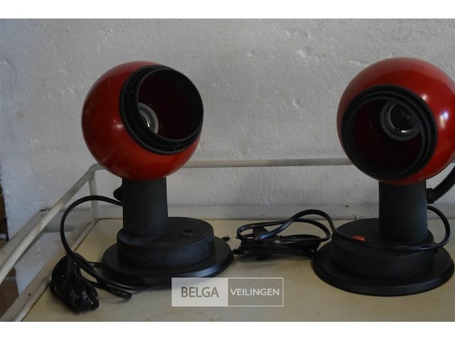 3 retro wandlampen met magneet - afbeelding 2 van  5