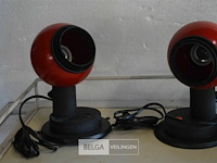 3 retro wandlampen met magneet - afbeelding 2 van  5