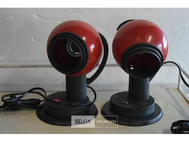 3 retro wandlampen met magneet - afbeelding 3 van  5