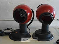 3 retro wandlampen met magneet - afbeelding 3 van  5