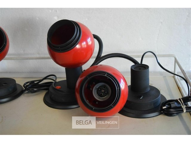 3 retro wandlampen met magneet - afbeelding 5 van  5