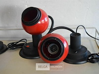 3 retro wandlampen met magneet - afbeelding 5 van  5